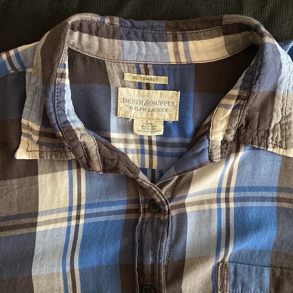 Ralph Lauren Denim and Supply RL Tomboy shirt 🎃 add to bundle 5$🎃 - Picture 4 of 16